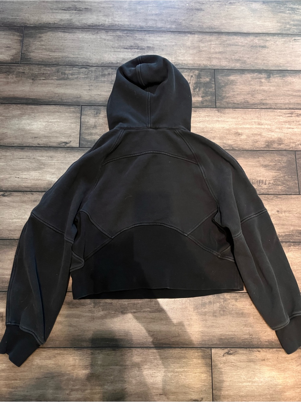 Lululemon Scuba Oversized 1/2 Zip Hoodie Black Women’s xs small - Picture 9 of 9